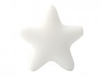 1 x Large Silicone Star Bead XL - white