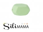 1 x SiliMama® Pebbles Bead - Pistachio