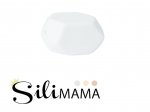 1 x SiliMama® Pebbles Bead - White Wash