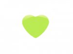 50 sets Heart KAM Snaps - B44 Apple Green 