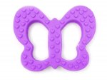 Butterfly Silicone Teether - Purple
