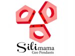 1 x SiliMama® Geo Pendant - Flamingo