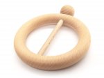 Wooden Rattle DIY Ring - Pin