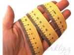 5 Metres -  7/8'' Measuring Tape Metric grosgrain ribbon . 22mm