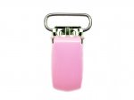 1 pc x 7/8" Classic Dummy Clips 20mm - Pink 