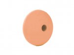 1 x Lentil Silicone Bead 12mm - peach pink