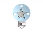1 x RD Star Silicone Dummy Clip -  Blue/Gray