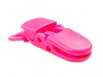 10 x 7/8" Plastic KAM Dummy Clips 20mm - B47 Hot Pink