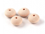 20 x Abacus Wooden Beads 20x13mm 