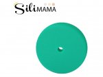 1 x SiliMama® Coin Bead - Emerald Green