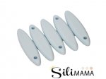 1 x SiliMama® Drop Style Bead - Ice Blue