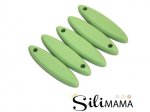 1 x SiliMama® Drop Style Bead - Pistachio