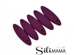 1 x SiliMama® Drop Style Bead - Plum
