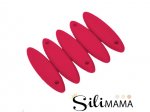 1 x SiliMama® Drop Style Bead - Raspberry