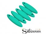 1 x SiliMama® Drop Style Bead - Teal Drop