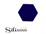 1 x SiliMama® Geo Hex 20mm - Denim Blue