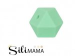 1 x SiliMama® Geo Hex 20mm - Fresh Mint