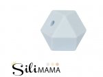 1 x SiliMama® Geo Hex 20mm - Ice Blue