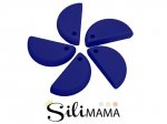 1 x SiliMama® Moon Bead - Royal Blue
