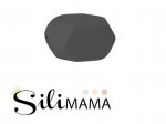 1 x SiliMama® Pebbles Bead - Black