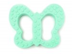 Butterfly Silicone Teether - Light Mint