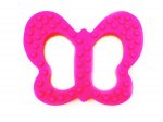Butterfly Silicone Teether - Fuchsia