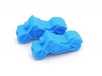 1 x Motorcycle Silicone Bead - sky blue