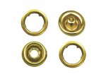 Prong Snaps 9.7mm x 25 sets - Brass