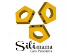 1 x SiliMama® Geo Pendant - Mustard