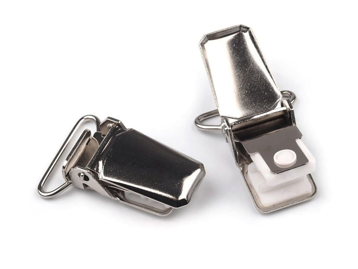 Suspender Clip 24mm - Nickel