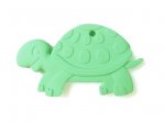 Turtle Silicone Teether Flat - Mint