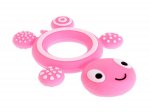 Turtle Silicone Teether - Pink