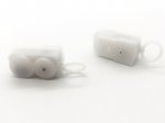 Vibrating Pull String Box - White