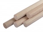 Wooden Dowel Rod 20cm - 10mm