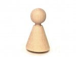 Wooden Peg Doll CN - 48mm