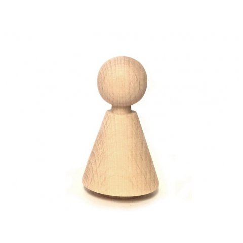 Wooden Peg Doll Cn 48mm Kinderklipz